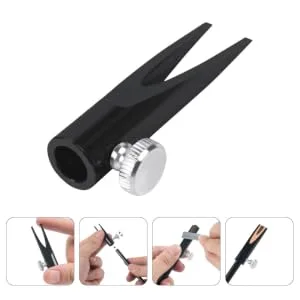 Didiseaon Eyebrow Sharpening Tool Eyeliner Sharpener Lip Pencils Sharpener Eyebrow Pencil Sharper Sharpening Tool Eyebrow Pencil Sharpener Make up Aluminum Alloy - product information 2