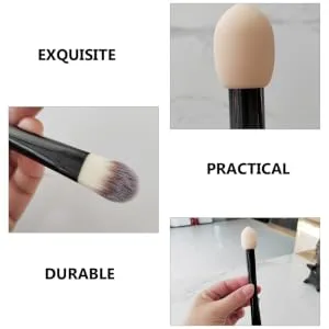 HAPINARY Double-ended Makeup Brush Concealer Brush Miss Make up Plastic - product information 6