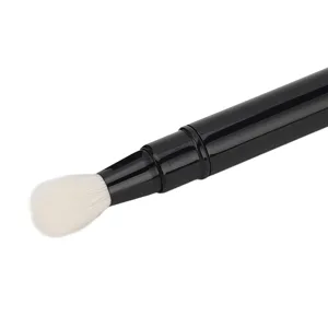 Dual Eyeshadow Brush Retractable Clean Double Sided Eye Makeup Brush Skin Friendly for Outdoor - 1410230068111-2