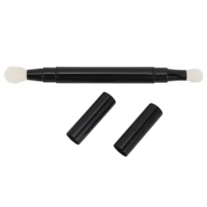 Dual Eyeshadow Brush Retractable Clean Double Sided Eye Makeup Brush Skin Friendly for Outdoor - product information 2