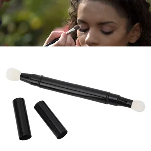 Dual Eyeshadow Brush Retractable Clean Double Sided Eye Makeup Brush Skin Friendly for Outdoor - product information 3