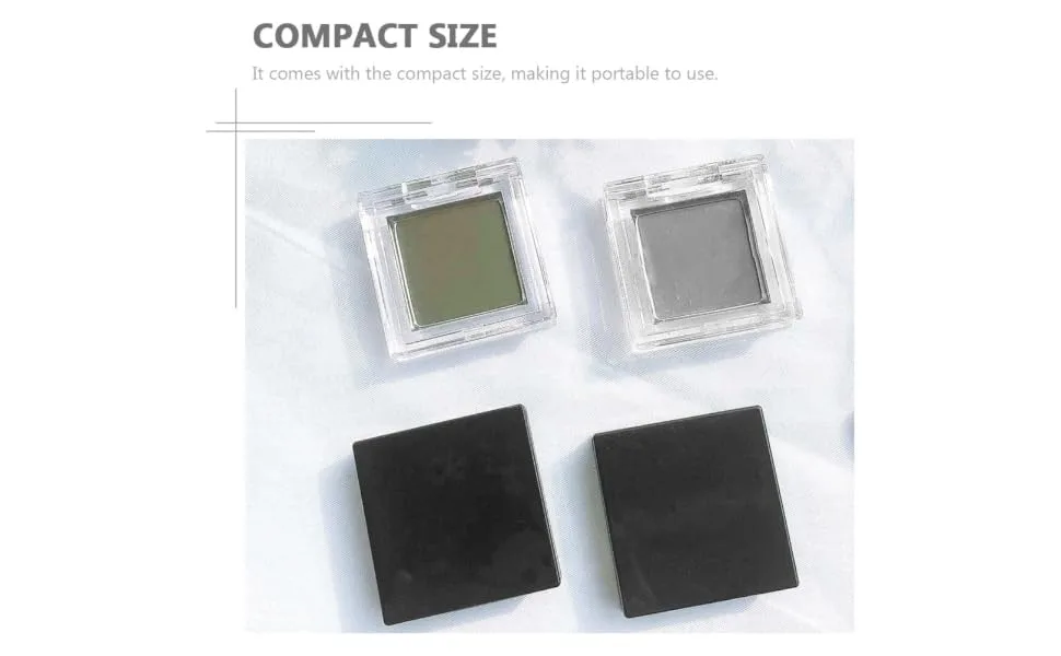 Gogogmee 1set Empty Eye Shadow Box Empty Lip Lazy Person Lipstick Makeup Palette Lip Balm Trays Empty Blush Empty Eyeshadow DIY Cosmetic Palette Makeup Blush Eye Shadow Pallet Plastic - product information 1
