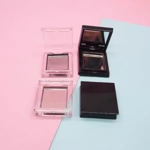 Gogogmee 1set Empty Eye Shadow Box Empty Lip Lazy Person Lipstick Makeup Palette Lip Balm Trays Empty Blush Empty Eyeshadow DIY Cosmetic Palette Makeup Blush Eye Shadow Pallet Plastic - product information 2