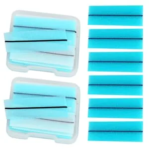 Beatifufu 2 Boxes lash Strips to Lashes False Lashes Strips Adhesive Strip Adhesive Boxed self-Adhesive Strip Make up Eyelashes Strips Bulk lash Adhesive Strips for False Lashes - product information 1