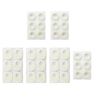 FOYTOKI 6 Sheets Felt Corn Stickers Corn Pads for Shoes Comfortable Corn Removers Felt Foot Corn Stickers Foot Corn Treatment Pads Thick Felt Foot Pads Corn Remover Pads Corn Pads for Toes - product information 2