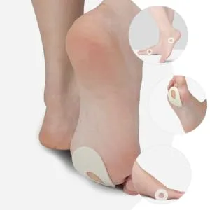 FOYTOKI 6 Sheets Felt Corn Stickers Corn Pads for Shoes Comfortable Corn Removers Felt Foot Corn Stickers Foot Corn Treatment Pads Thick Felt Foot Pads Corn Remover Pads Corn Pads for Toes - product information 5