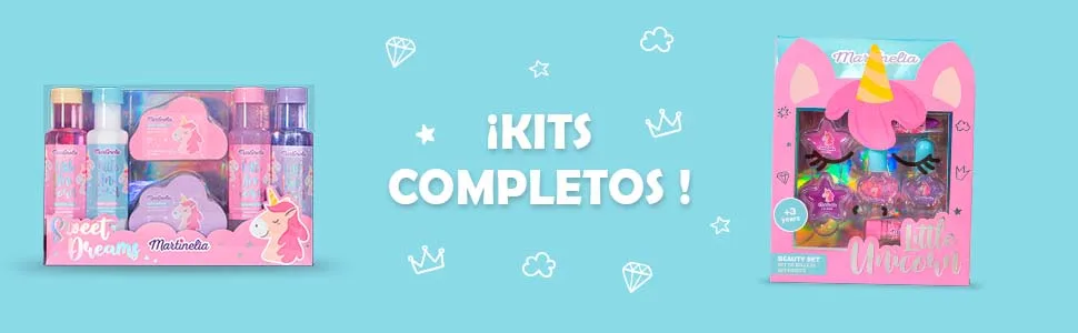 Martinelia - Children's Manicure Kit Little Unicorn Collection - complete kits