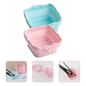 IWOWHERO Brush Cleaner Mat Silicone Washing Bowl - product information 2