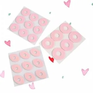 HAPINARY 3 Sheets High Heel Movement Paste Callous Pads for Feet Cushions on Foot Pad Toe Protector Toe Corn Remover Corn Cushions for Feet Shoes Paste Heel Paste - product information 5