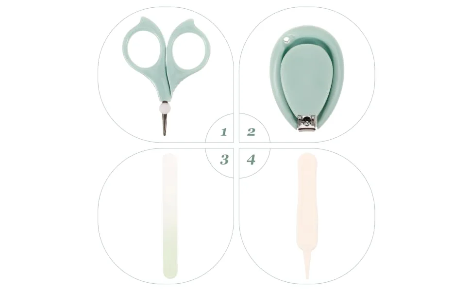 HAPINARY 1 Set Nail Set Clipper Nail Clipper Nail File Nail Trimmer Manicure Kit Nail Kit Nail Clippers Nail Kit - product information 1