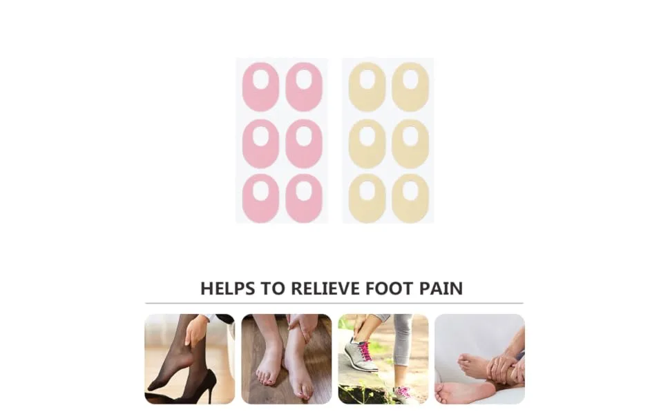 ORFOFE 6 Sheets Corn Stickers Stickers Household Corn Cushions Corn Supply Multi-Function Corn Removers Home Accessory Household Cushions Portable Corn Removers - product information 6