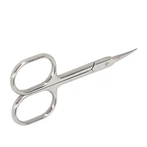 Eyebrow Scissors with Stainless Steel Curved Shape for Facial Hair and Eyelash Trimming Little Manicure Scissors - product information 6