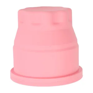 Makeup Brush Cleaner Cup Portable Drying Rack Silicone Scrubber Efficient Cleaning Compact Size for Makeup Lovers (Pink) - product information 6