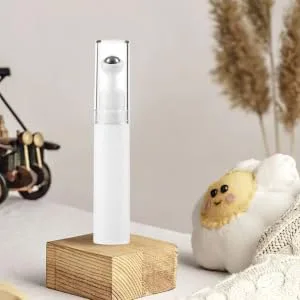 PLAFOPE Eye Cream Bottle Refillable Eye Serum Bottle Eye Cream Roller Eye Serum Empty Bottle Refillable Bottle Empty Roller Ball Applicator Refillable Roller Bottle Eye Cream Applicator 13.00X1.70X1.70CM White - product information 2