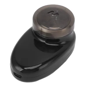 Mini Electric Beard Trimmer Rotating Blade Hair Trimmer USB Charging Portable Trimmer Black - product information 3