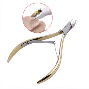 Nipper Cutter Stainless Steel Nail Toe Clipper Cuticle Scissor Trimmer Pedicure Manicure Tool - JM00336-3