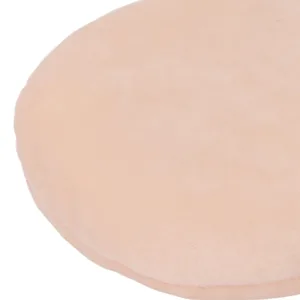 Powder Puff Wet and Dry Washable Soft Swansdown Large Round Loose Powder Puff for Makeup (Skin Color) - 1410220108112-2