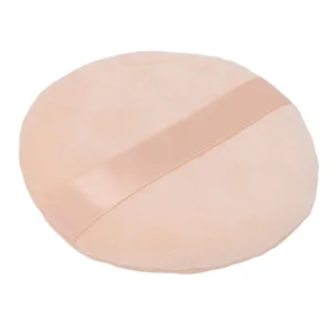 Powder Puff Wet and Dry Washable Soft Swansdown Large Round Loose Powder Puff for Makeup (Skin Color) - product information 3