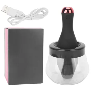 Yusat Electric Makeup Brush Cleaner Quick Dry USB Rechargeable Automatic Brush Cleaning Spinner - product information 2