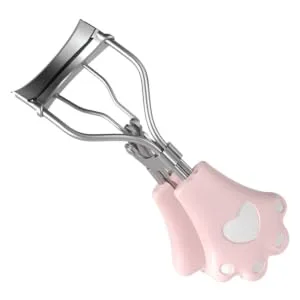 NUSITOU 1 Set Eyelash Curler Makeup Tool for Eyelash Makeup Tool Pro Tools Lash Tools Delicate Makeup Tool Abs Eyelash Curl Tool Cosmetic Tool Lashes Tool Cat Paw Mini Stainless Steel Pink - product information 4
