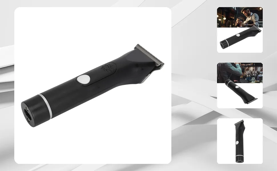 Electronic Hair Clipper Professional Safety Ergonomic Electric Hair Trimmer for Beauty Salon - 1413230184811-1