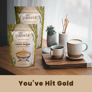 Just Panela Unrefined and Organic Artisanal Cane Sugar - 5 lb bulk bag 5 Pound (Pack of 1) - Cane sugar