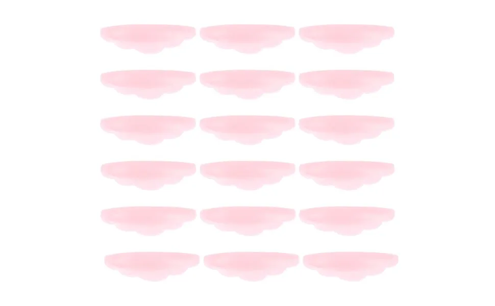 Gogogmee 20 Pairs Eyelash Silicone Patch Grooved Shield Eyelash Lift Lash Lift Tool Eyelash Tool Eyelash Perming Curler Lash Shield Rob Lift Pads for Eyelashes Lash Kit - product information 1