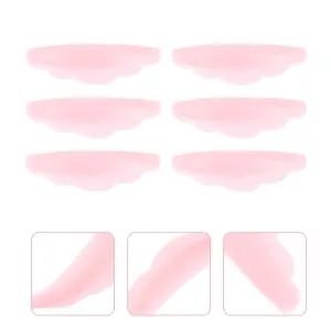 Gogogmee 20 Pairs Eyelash Silicone Patch Grooved Shield Eyelash Lift Lash Lift Tool Eyelash Tool Eyelash Perming Curler Lash Shield Rob Lift Pads for Eyelashes Lash Kit - product information 5