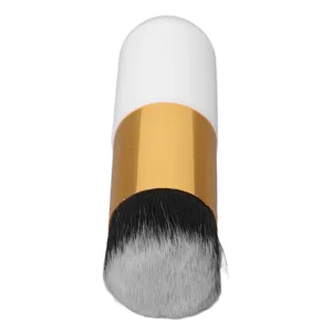 Facial Foundation Makeup Brush Artificial Fiber Soft Skin Friendly Chubby Makeup Brush Pink Gold White Gold - 1410230078411-3