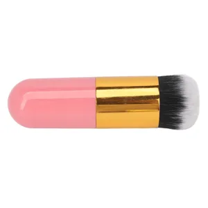 Facial Foundation Makeup Brush Artificial Fiber Soft Skin Friendly Chubby Makeup Brush Pink Gold White Gold - product information 6