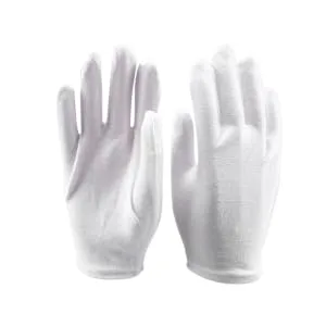 HAPINARY 18 Pairs Hand Care White Cloth Spa for Dry Hands Industrial Lab Extra Large Inspection Hydrating Cosmetic - product information 2