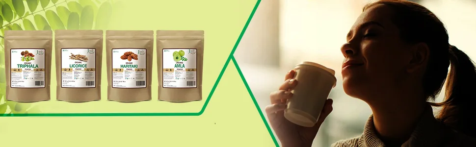 Just Jaivik 100% Organic Triphala Powder - Certified Organic by OneCert Asia, 227 GMS / 1/2 LB Pound / 08 Oz - Balances DOSHAS as per Ayurveda - product information 7