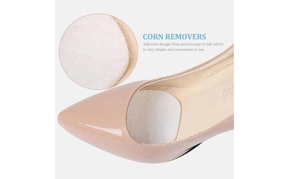 BCOATH 6 Sheets Tongue Sticker Convenient Corn Pads Household Cushions Wear-Resistant Corn Cushions Portable Corn Cushions Convenient Corn Removers Portable Corn Pads Corn Supply - product information 6