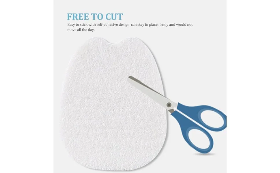 BCOATH 6 Sheets Tongue Sticker Convenient Corn Pads Household Cushions Wear-Resistant Corn Cushions Portable Corn Cushions Convenient Corn Removers Portable Corn Pads Corn Supply - product information 7