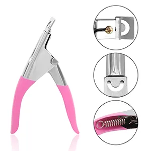 Artificial Nail Tip Clipper Acrylic Nail Clipper Professional Art Manicure Tools Clip Tool Stainless Steel Nail Clippers - false nail clipper