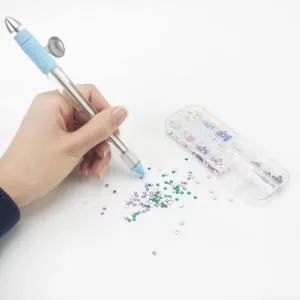 MERRYHAPY 1pc Beads Painting Tool Rhinestones Picker Dotting Tools Diamond Picture Pen Beads Painting Pen 16x1cm Blue - product information 5