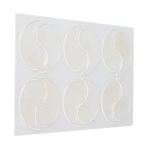 Silicone Eye Patches Prevent Wrinkle Reusable Lower Eye Pads 6 Pairs Home Beauty Salon - 1412210266711-2