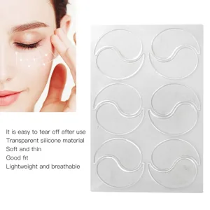 Silicone Eye Patches Prevent Wrinkle Reusable Lower Eye Pads 6 Pairs Home Beauty Salon - 1412210266711-3