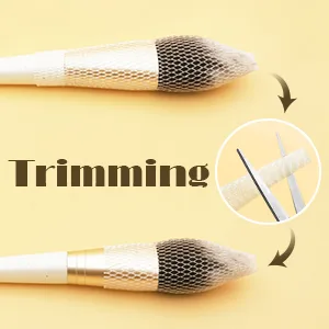 Dreamlover Makeup Brush Protector Makeup Brush Cover 50 Pieces - Dreamlover Makeup Brush Protector could be cut into different length based on your preferences