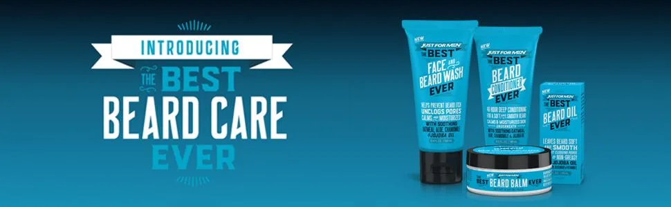 Just For Men The Best Beard Conditioner Ever, Made with Oatmeal, Aloe, Chamomile, and Jojoba Oil, 3 Fluid Ounce - product information 1