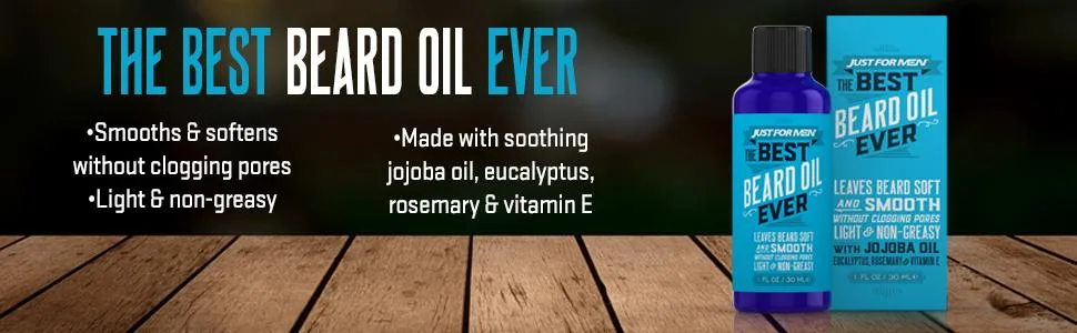 Just For Men The Best Beard Conditioner Ever, Made with Oatmeal, Aloe, Chamomile, and Jojoba Oil, 3 Fluid Ounce - product information 4