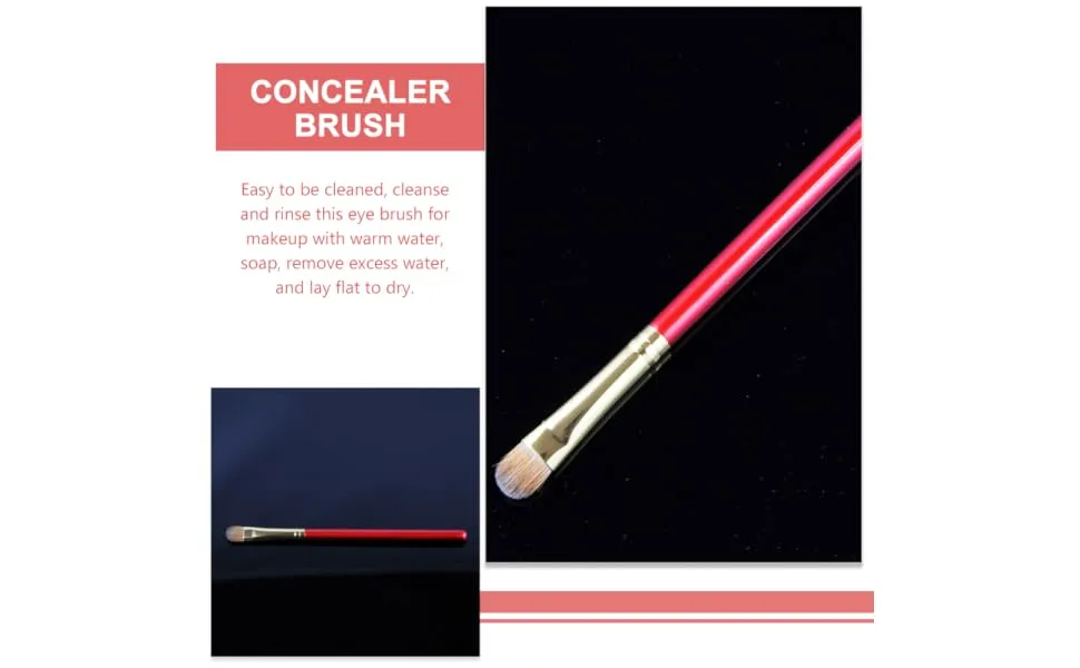 HONMEET Eye Makeup Tool Makeup Eyeshadow Eye Makeup Concealer Brush Eye Shadow for Makeup Eye for Eyeshadow Make up Eyeshadow Eye Shadow Makeup Precision Tool Wood Eye Makeup Kit - product information 2