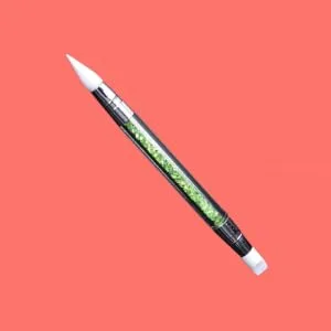 SKISUNO Pattern Making Nail Tool Nail Art Carving Silicone Head Nail Pen Nail Silicone Pen Manicure Greens medium Green - product information 2