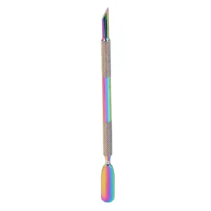 Nail Pusher Stainless Steel Professional Dual Ended Nail Cuticle Pusher for Dead Skin - product information 2