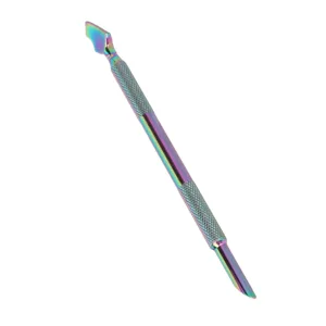 Cuticle Pusher Dual Sided Remover Cleaner Cuticle Pusher Edge Spoon Shaped Stainless Steel Manicure Nail Art Tool - product information 3