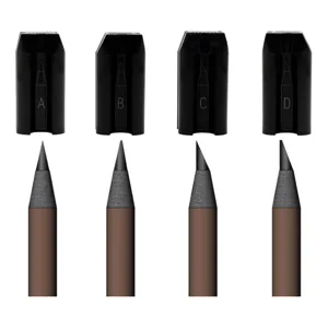 4 in 1 Eyebrow Pencil Sharpener Eyebrow Makeup Sharpening Tool Duckbill Shape Sharpener Ideal Maintain Kit for Makeup Pencils : This is a - product information 6