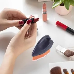 Gogogmee Flat Iron Foundation Brush Makeup Foundation Brush Travel Makeup Brushes Liquid Foundation Brush for Face Portable Foundation Brush Foundation Liquid Brush Small Makeup Brush - product information 2