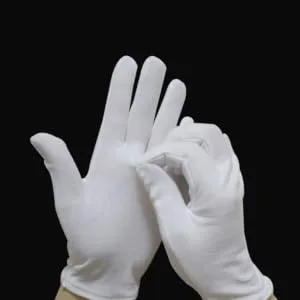 PLAFOPE 12 Pairs Moisturizing Gloves Work Gloves Working Gloves Moisturizing Overnight Gloves Cotton White - product information 3