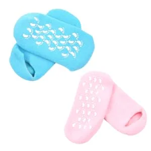 HAPINARY Moisturizing Socks 2 Pairs Gel Socks Moisture Socks Spa Ladies Socks - product information 3