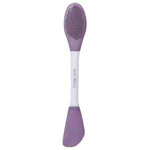 NUSITOU Mud Applicator Clay Brush Facial Scrubber for Face Applier Applicator Tool Cleaning Scrubber Face Scrubber Face Wash Brush Silicone Scrubber Plastic Double Sided - product information 1